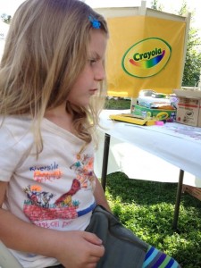 Easton resident Lily decides which cool Crayola project to embark on next!